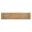 Outdoor Bench With Slat Panel Design And Acacia Wood Frame