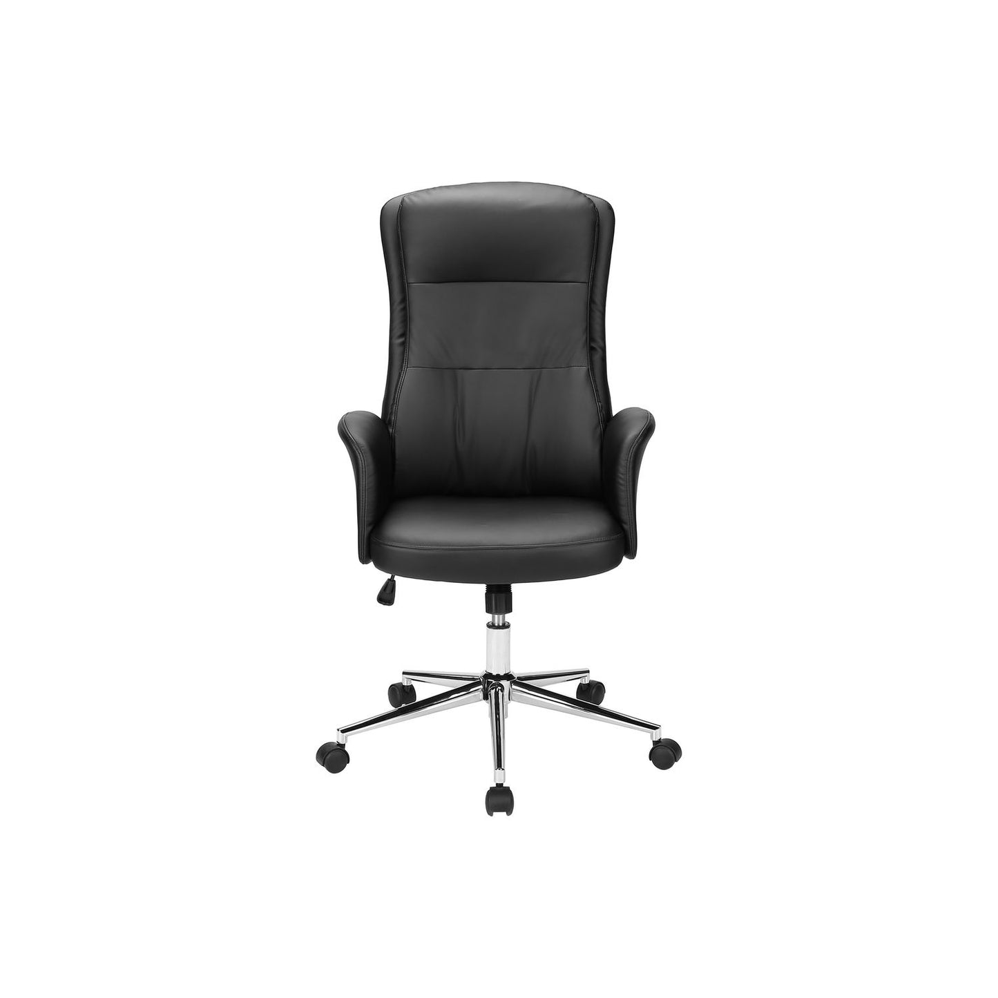 Office Chair With Adjustable Height, Ergonomic Design - Black