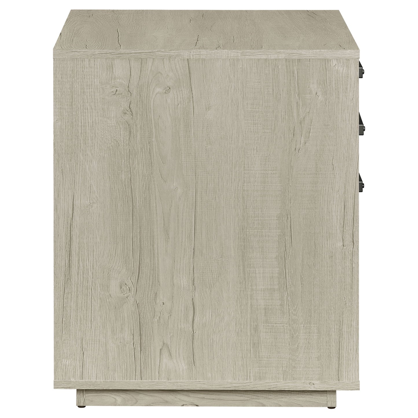 Loomis - 3 Drawer Home Office File Cabinet - White / Gray