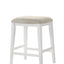 Sasha - 17" Counter Height Stool With Upholstered Seat