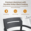 Outdoor Patio Dining Set, Squircle Dining Table, Dining Chairs With Sunbrella Cushions