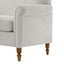 Loveseat Sofa, 2 Seater Couch With Rolled Arms