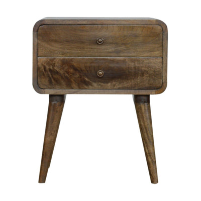 Curved Nightstand