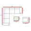 Wicker Seating Group Set With Table And Cushions