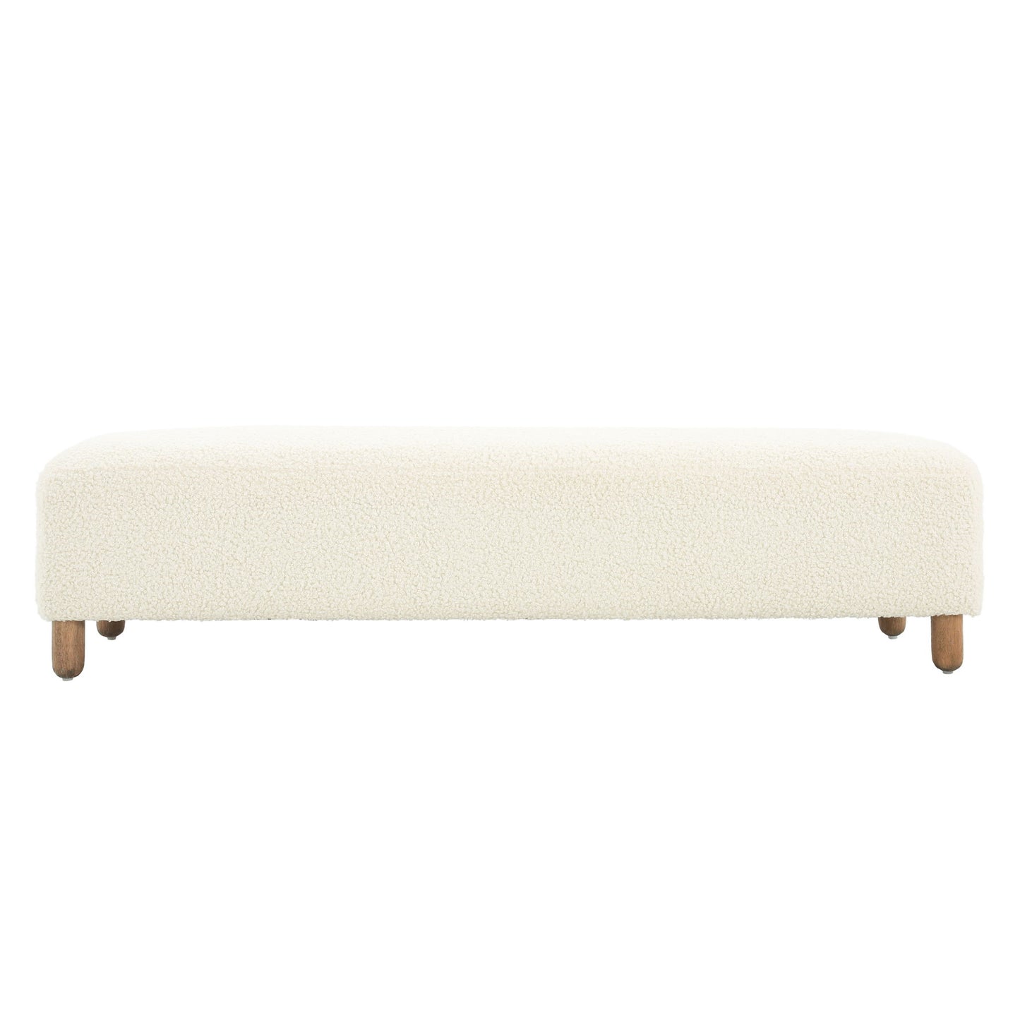 Comfortable Ottoman - White