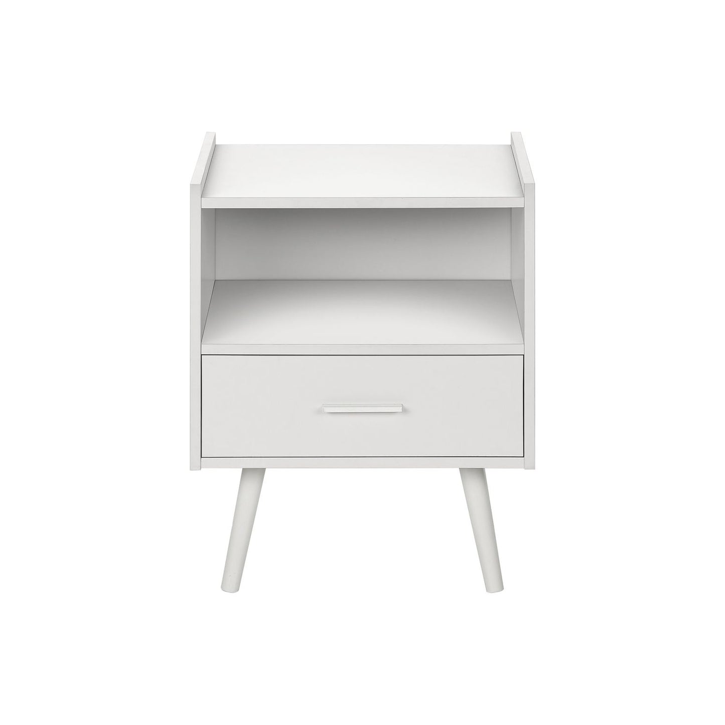 Modern Accent Table With Storage Drawer