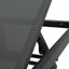 Outdoor Patio Chaise Lounge With 5 Reclining Positions