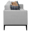 Montauk - 2 Piece Arms Living Room Set With Upholstered Seating - Light Gray