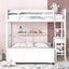 Full Over Full Bunk Bed With Desk