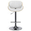 Marana - Handcrafted Bentwood Adjustable Swivel Bar Stool