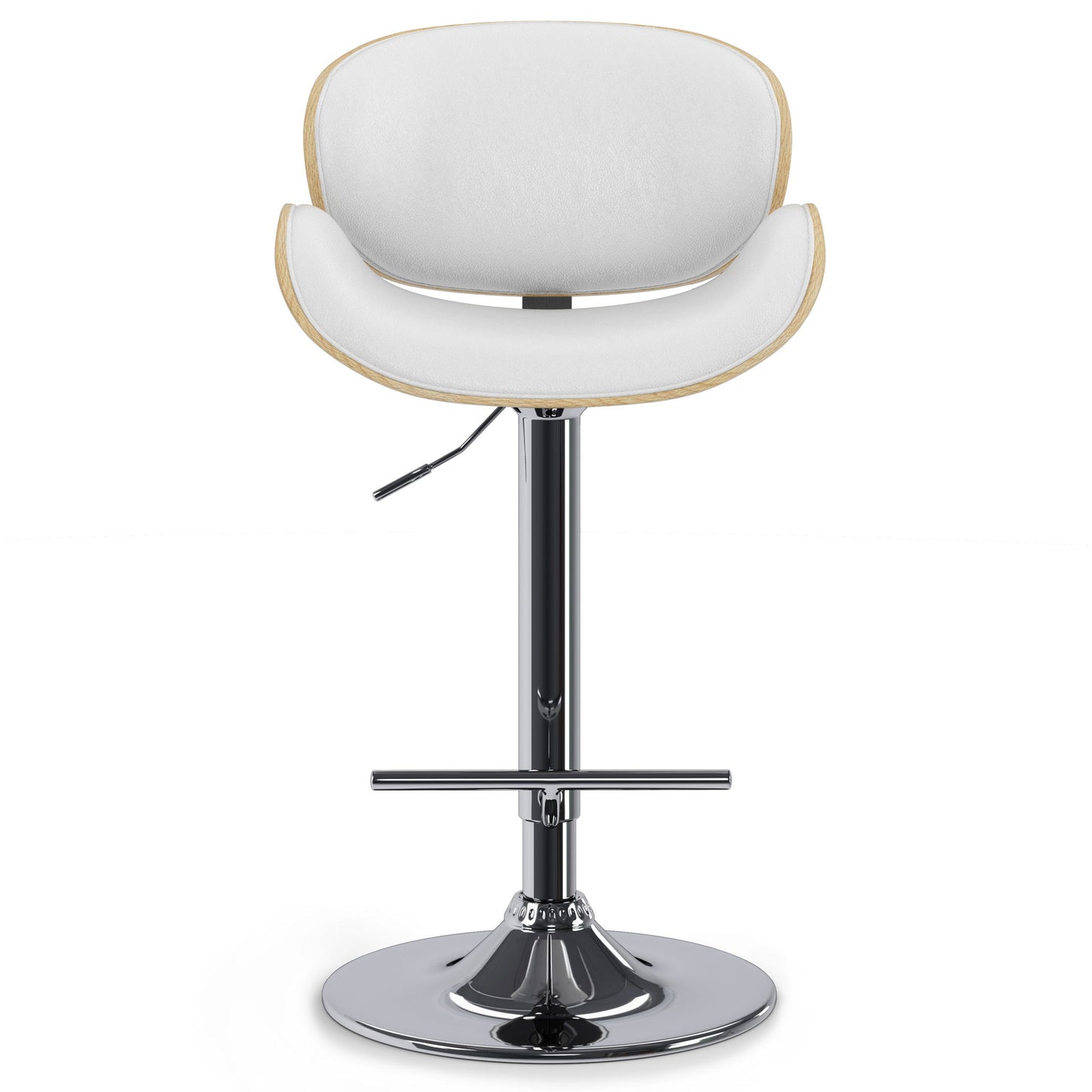 Marana - Handcrafted Bentwood Adjustable Swivel Bar Stool