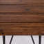 Zion - Outdoor Industrial Iron And Coffee Table - Teak