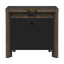 3 Drawer Nightstand With USB - Dark Oak