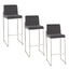 Fuji - Contemporary And Modern Elegance High Back Barstool