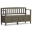 Brooklyn - Handcrafted Entryway Storage Bench