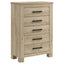Sansome - 5 Drawer Bedroom Chest - Oak