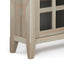 Acadian - Handcrafted Entryway Storage Cabinet