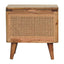Larissa - Lid Up Storage Stool - Oak
