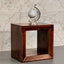 Solis - Open Side Table - Brown