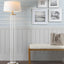 Rope Contemporary Floor Lamp - Natural / White