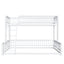 Bunk Bed With Ladder And Safety Guardrails