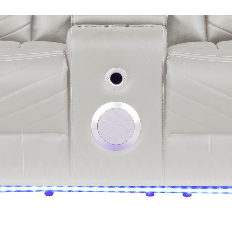 Challenger - LED Power Recliner Loveseat