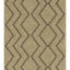 Earth - 5'3" X 7'3" Indoor, Outdoor Area Rug - Black, Natural