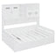 Daybed With All-In-One Cabinet And Shelf