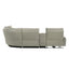 Jayke - Power Motion Sectional Sofa - Light Gray