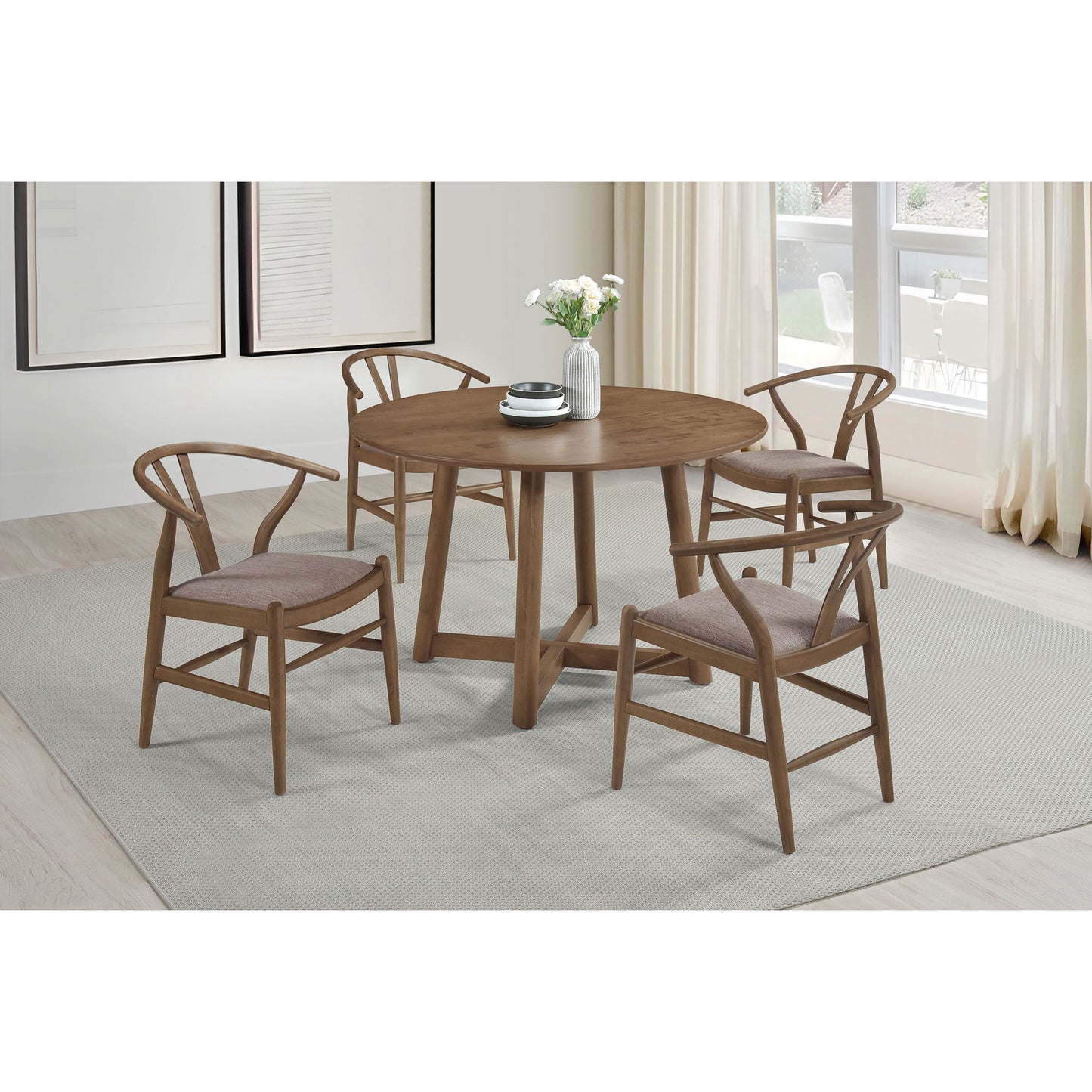 Guinea - Dining Side Chair (Set of 2) - Walnut
