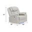 Challenger - LED Power Recliner Chair