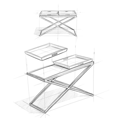 Damien - Console Table - Natural