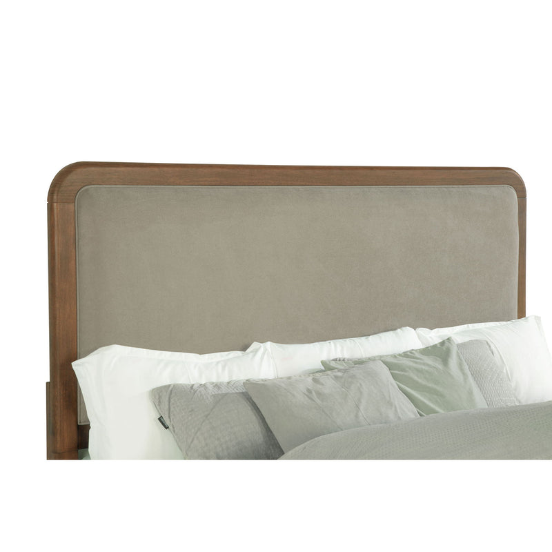 Eastern King Panel Bed - Walnut