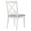 Evanston - Cross Back Dining Side Chair (Set of 2) - White
