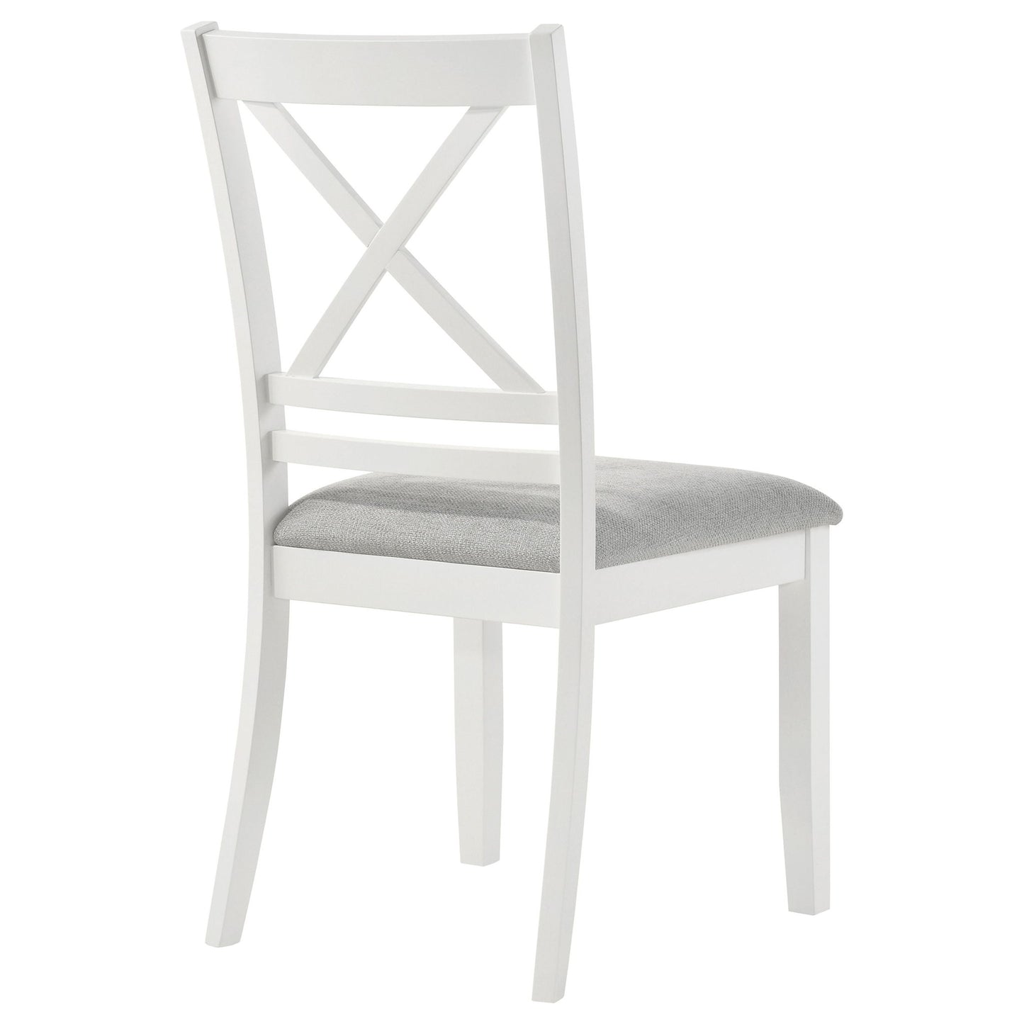 Evanston - Cross Back Dining Side Chair (Set of 2) - White