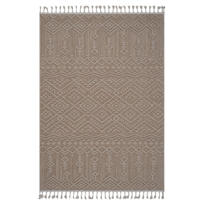 Guros - 6' X 9' Traditional Indoor / Outdoor Area Rug - Natural
