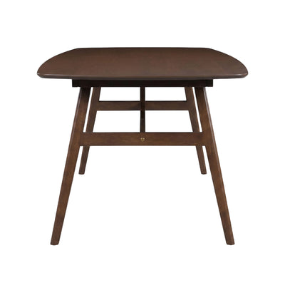 Miller - 78" Complete Dining Table - Dark Brown