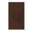 Warm Shaker - Narrow Side Table - Brown