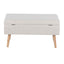 Versatile Storage Contemporary Bench