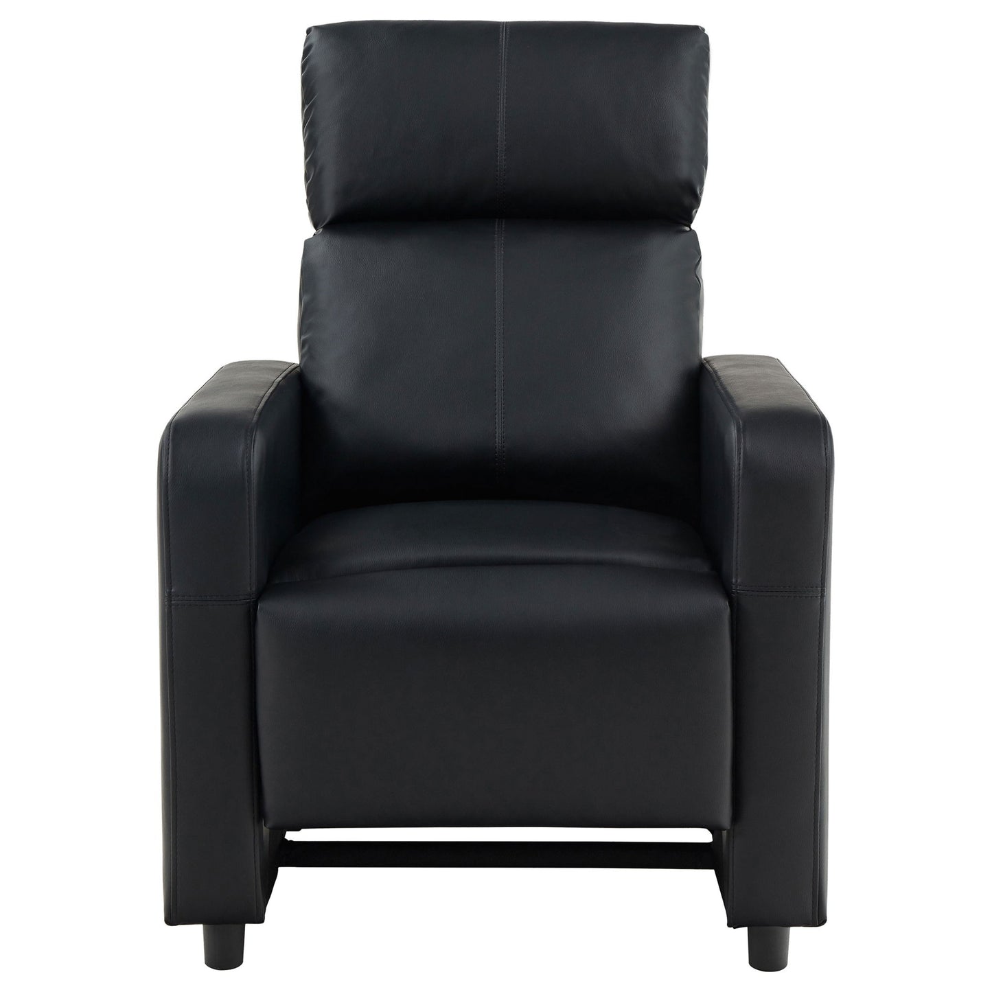 Warren - 3 Seater Reclining Home Theater - Black