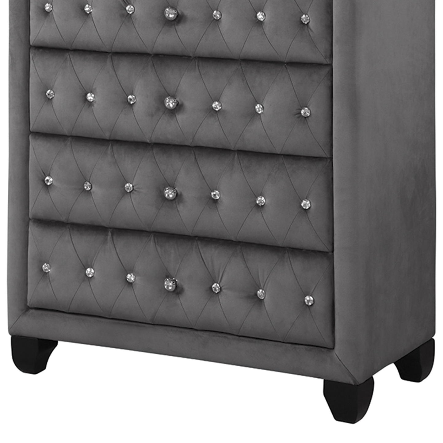 Sophia - 5 Drawer Chest - Gray