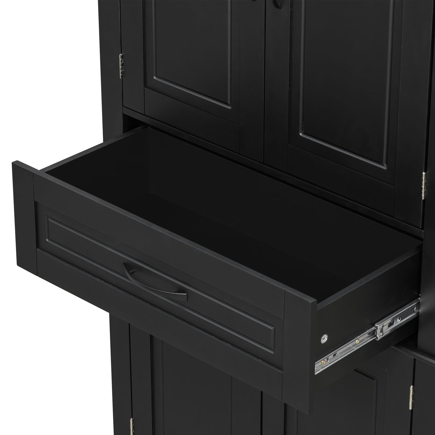 Bathroom Storage Cabinet With Multifunctional Storage Space, Drawer With Slide Rails, Adjustable Shelf