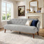 3 Seater Tufted Upholstered Couch Comfy Living Room Sofa