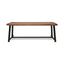 Equilibrium - Outdoor Dining Table With Wooden Frame And Slat Top