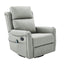 Manual Recliner Swivel Rocking Chair With 8 Point Massage And Heating
