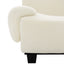 3 Seater Sofa Couch With Curved Armrests