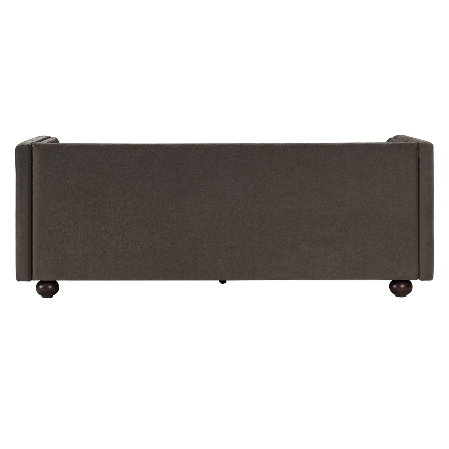 3 Seater Sofa Upholstery With Square Arms, Living Room Couch
