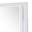 Abigale - Mirror For Dresser Top Made With LED (Includes Only Mirror) - White