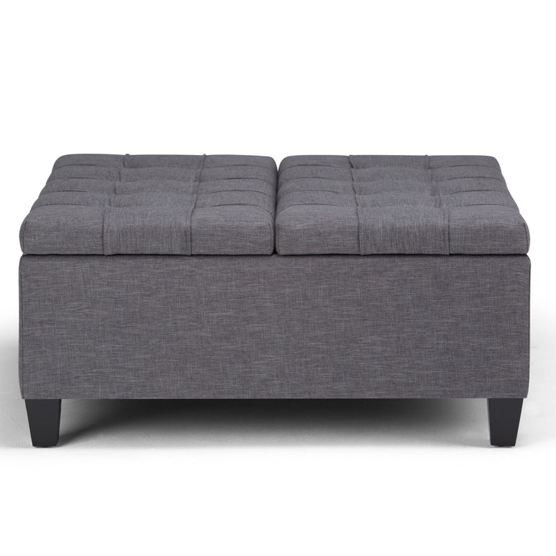 Harrison - Upholstered Coffee Table Storage Ottoman