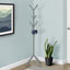 Coat Rack, Hall Tree, Free Standing, 8 Hooks, Entryway, Contemporary & Modern